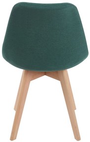 Set 4 Synk Stoffen Stoelen