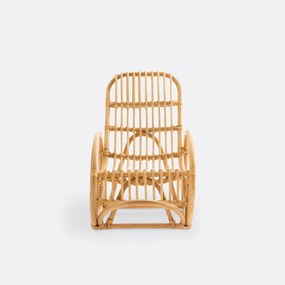 Rocking chair voor kinderen in rotan, Malu