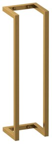 Brauer handdoekrek 60cm messing geborsteld PVD