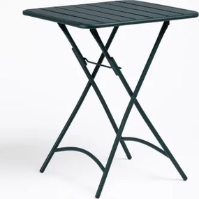 Janti Opvouwbare Vierkante Keukentafel 60x60 Cm Van Staal Jungle Groen - Sklum