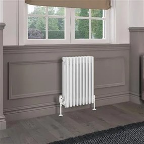 Eastbrook Rivassa 4 koloms radiator 45x60cm staal 1796W wit glans