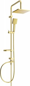 Mexen X45 douchekolom, goud - 798454591-50