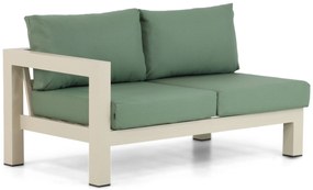Hoek loungeset 6 personen Aluminium Taupe Lifestyle Garden Furniture Luca