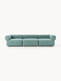 Modulaire bank Anton (4-zits) van bouclé
