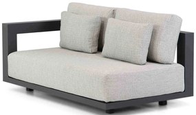 Hoek loungeset  Aluminium Grijs 4 personen 4 Seasons Outdoor Metropolitan/Metropolis