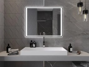 Mexen Zusa verlichte badkamerspiegel 100 x 80 cm, LED 6000K, anti-condens - 9808-100-080-611-00