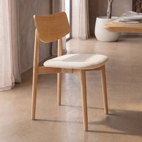 Scandinavische Stoel Eikenhout