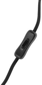 Klassieke tafellamp messing zonder kap - Simplo