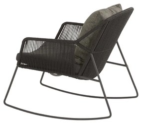 4 Seasons Outdoor Accor Rocking Chair Antraciet SALE  Loungestoel    antraciet weerbestendig