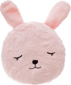 Atmosphera Kids “Rabbit” Konijnenkussen diameter 28 cm - Roze - Zacht &amp; Knuffelbaar