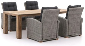 Intenso Mazzano/ROUGH-X 240cm lounge-dining tuinset 5-delig verstelbaar