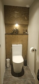 Metal Stuc Wandpaneel Goud 260x122x0,2cm | Paneli Natuursteen Wandpanelen