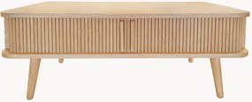 Houten salontafel Rove met opbergruimte