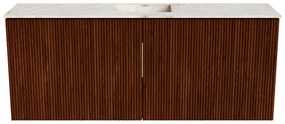 Mondiaz Joya DLux 100cm toiletmeubel ruby met wastafel faye midden 1 kraangat frappe
