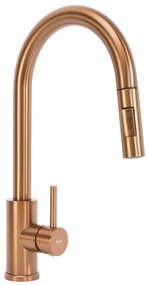 Keukenkraan Rea Fresh Brush Copper