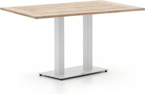 Tuin eettafel Forza | Rechthoekig | Tuintafel Kunststof | 140x80cm | 4 personen | Kees Smit Tuinmeubelen