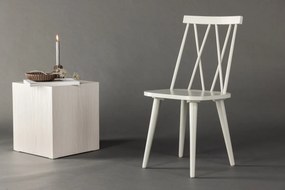 Jörn Eetkamerstoel - Lena - Lichtgrijs - Rubberhout - Jörn
