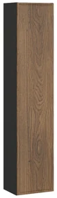 Comad Talia Casella kolomkast 30x25x140cm eiken/zwart