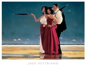 Kunstdruk The Missing Man II, 1998, Jack Vettriano