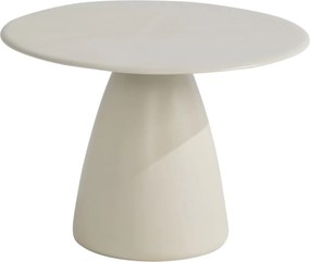 Sol lounge tuintafel keramiek shiny linen 60xH40 cm 4 Seasons Outdoor