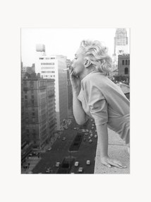 Ingelijste digitale print Marilyn At The Ambassador Hotel New York