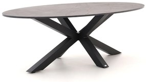 Tuin eettafel Bellagio  | Ovaal  | Tuintafel Dekton | 240x120cm | 6 personen | Kees Smit Tuinmeubelen