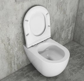 Sapho Infinity hangend toilet randloos 36,5x53cm wit