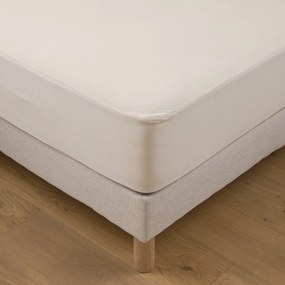 Matrasbeschermer van bio katoenjersey, waterdicht, maximale hoogte 22 cm