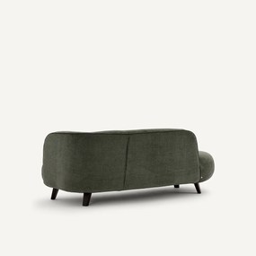 Slaapbank links, in polyester, ROSEBURY, ontwerp Emmanuel Gallina