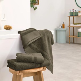 Handdoek in gekamd katoen 600g/m2, Kheops