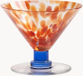 Mondgeblazen coupes Rialto van sodalimeglas, 2-delig