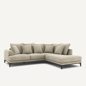 Fluwelen linnen hoekbank, ARMENTO