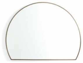 Halve cirkel spiegel, ijzer metaal H60cm, Caligone