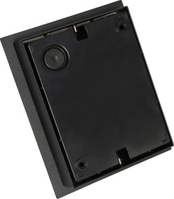 Moderne buiten wandlamp zwart incl. LED IP54 - Simon