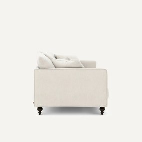 Compacte fluwelen chenille bank, Lazare