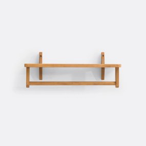 Etagère, in geölied acacia, teak afwerking, Tamodo