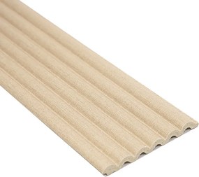 Celeste Sand 260x12cm - 260 cm x 12 cm x 1.2 cm | 2 kg | Paneli akoestische wandpanelen - AKU Wandpanelen