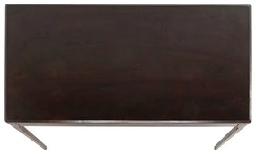 Kare Design Brooklyn Walnut Retro Eettafel Donker Hout 175x90 Cm - 175 X 90cm.