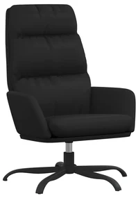 vidaXL Relaxstoel kunstleer zwart