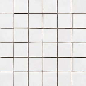 Cifre Ceramica Nexus wandtegel - 30x30cm - Betonlook - Glaciar mozaiek mat (wit) SW07310912-1