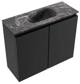 Mondiaz Ture DLux toiletmeubel 60cm urban met wastafel lava midden met kraangat