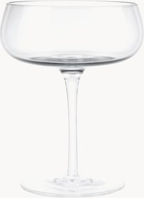 Mondgeblazen champagneglazen Belo, 2-delig