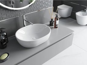Mexen Viki opbouw wasbak 48 x 35 cm, wit - 21054800
