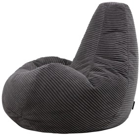 Cloudy Cord Zitzak Stoel - Antraciet