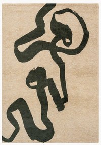 Wasbaar jacquard in- & outdoor vloerkleed Ribbon