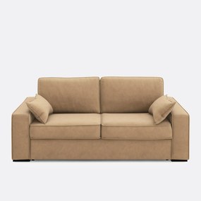 Slaapbank fluweel, Comfort Bultex® Cécilia