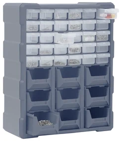 vidaXL Organiser met 39 lades 38x16x47 cm