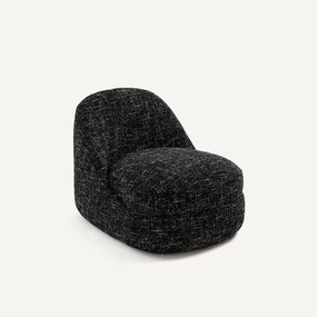 Fauteuil in gemêleerde structuurstof, AKENA