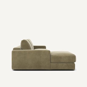 Linnen fluwelen hoekbank, SKANDER