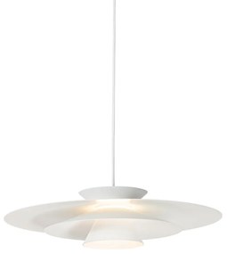 Design hanglamp wit incl. LED 3-staps dimbaar - Pauline